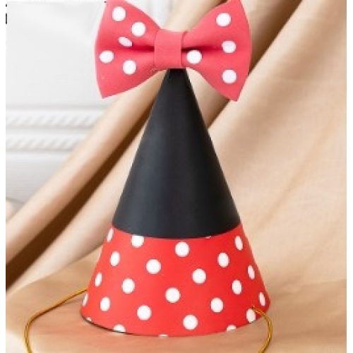 Party Hat - Minnie Bow Party Hat - Minnie Bow